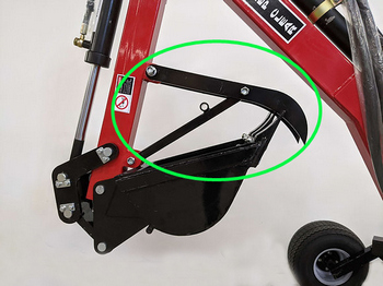 Pollice di backhoe torable